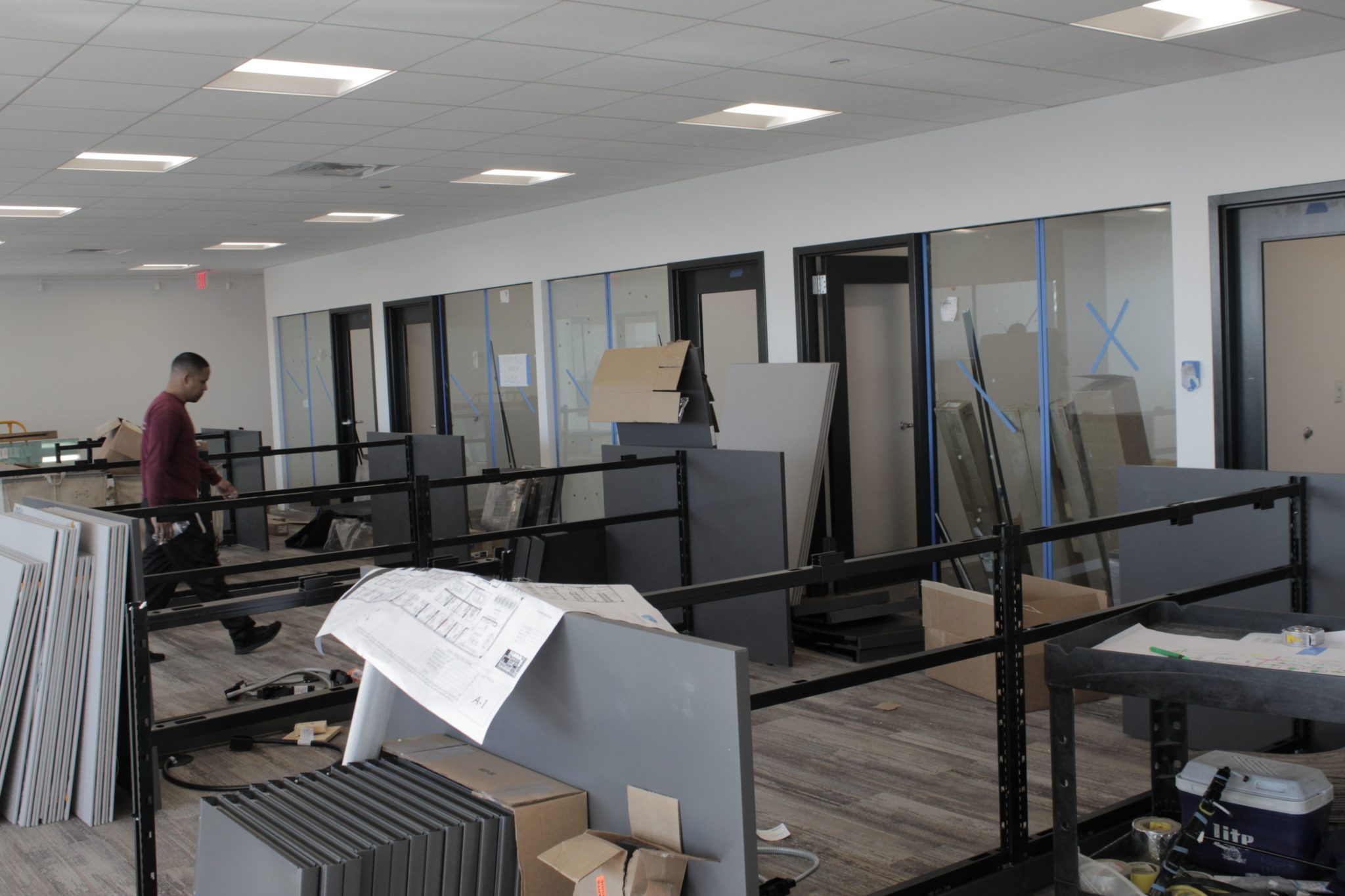 Decommissioning an office