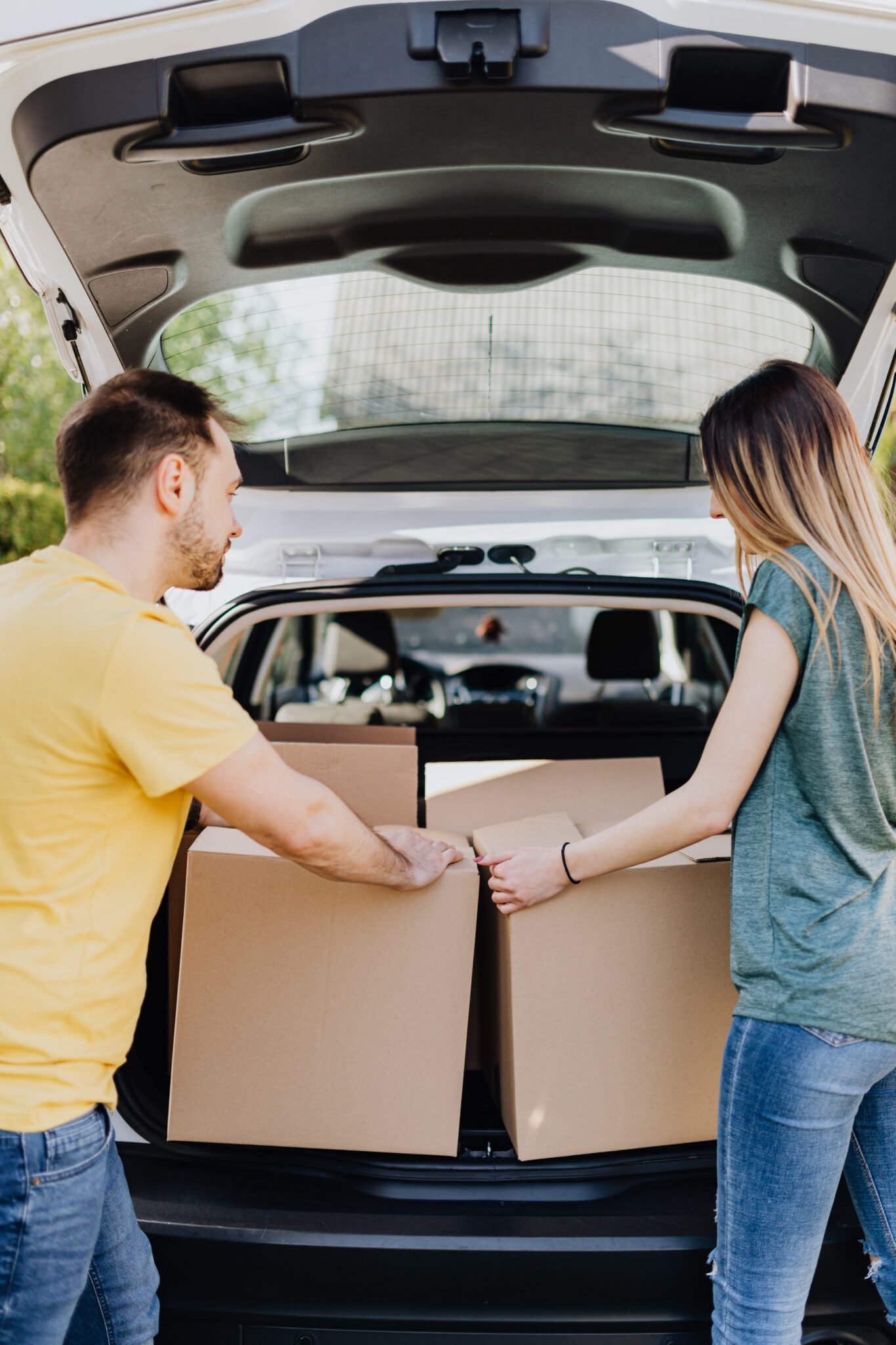Packing a car