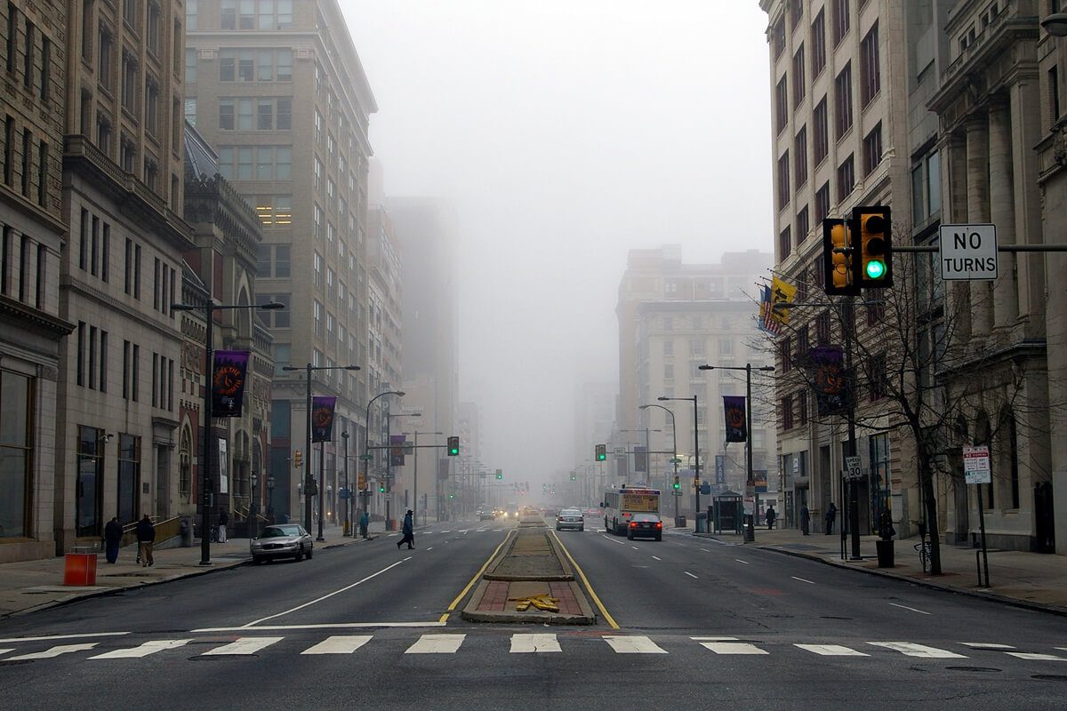broad street at Trevose Pennsylvania