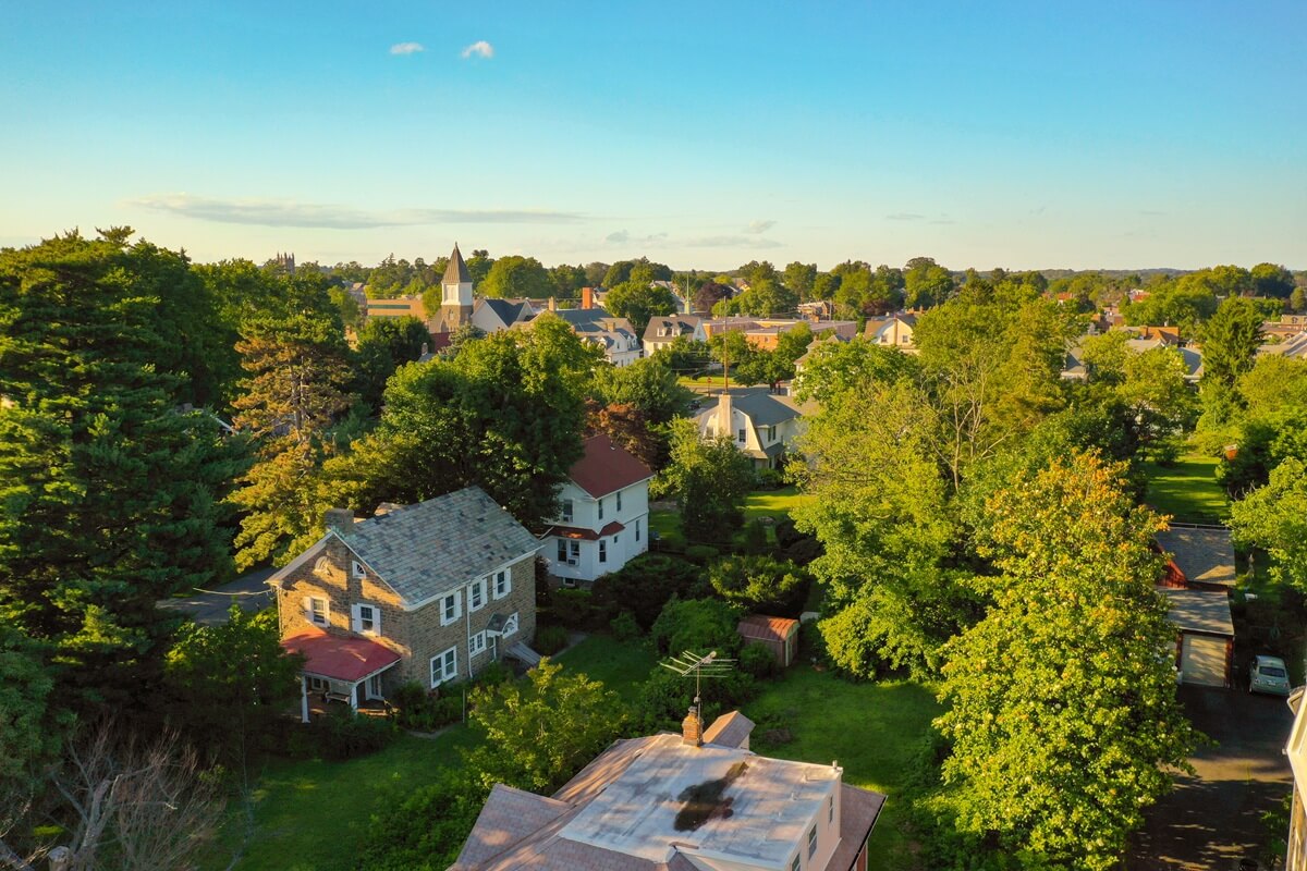 Residential homes in Jenkintown, Pennsylvania