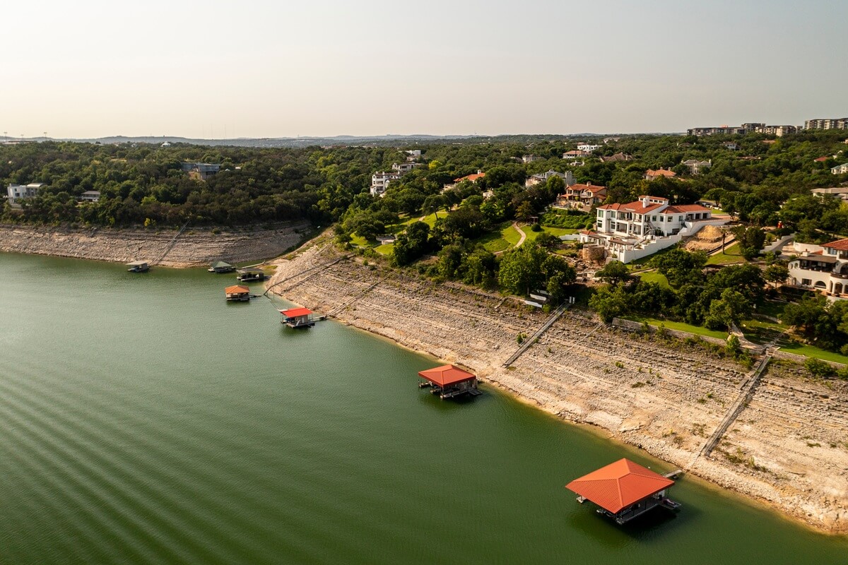 lake travis in Austin, Texas