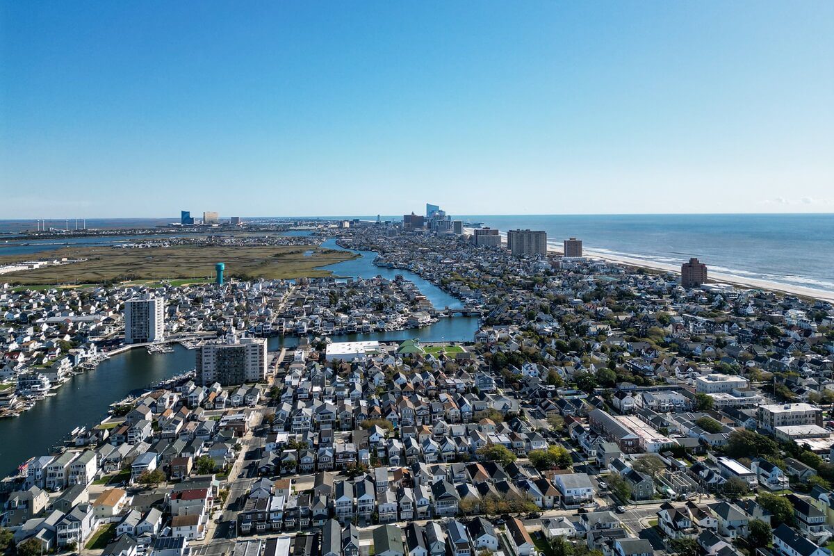 view of Atlantic City at Ventnor New Jersey
